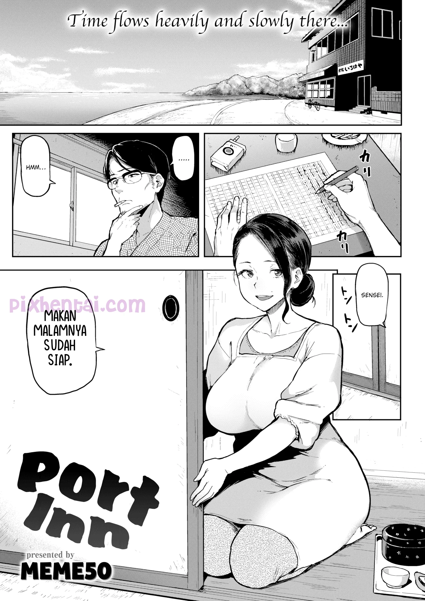 Komik hentai xxx manga sex bokep Port Inn Nyonya Cantik di Penginapan ingin Kubawa Pulang 1